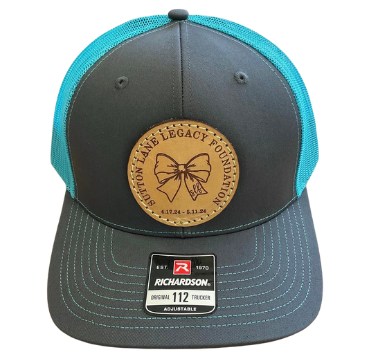 SLLF Charcoal/Blue + Patch Logo Hat