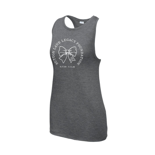 SLLF Grey Women's Racerback Tank