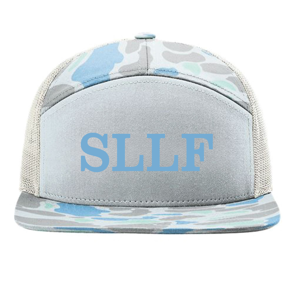 SLLF Blue/Grey Duck Camo Hat