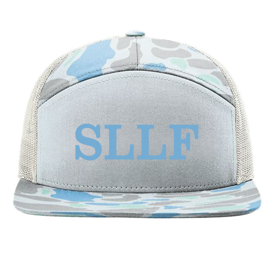 SLLF Blue/Grey Duck Camo Hat