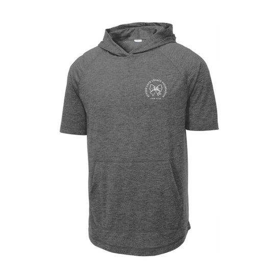 SLLF Grey Unisex Sport-Tek Short Sleeve Hoodie