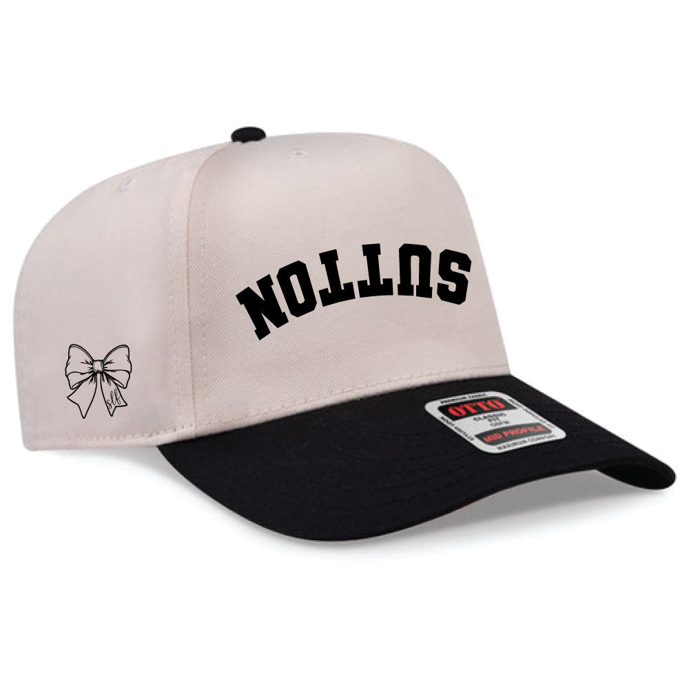 Upside Down SUTTON Black/Natural Hat